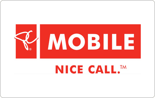 Top-Up PIN Codes for PC Mobile Nice Call Prepaid SIM Card Valid with New Activation or Paying Monthly Bill