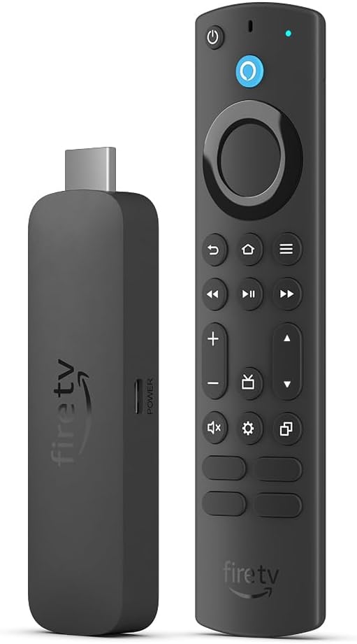 All-new Amazon Fire TV Stick 4K Max streaming device, supports Wi-Fi 6E, Ambient Experience, free & live TV without cable or satellite
