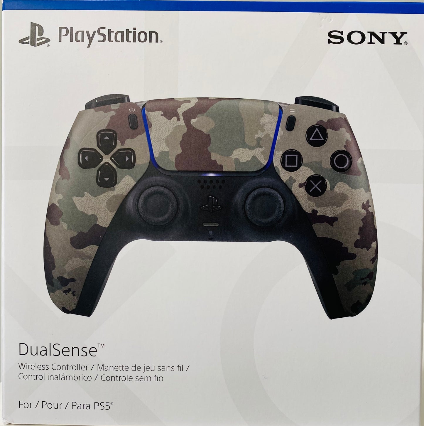 SONY PlayStation 5 DualSense Wireless Controller PS5 - Gray Camouflage (Brand New in Sealed Box)