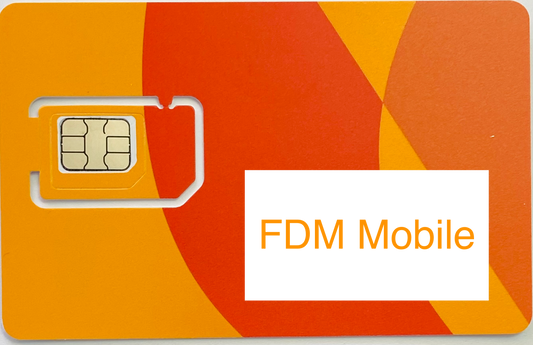 FREE p-SIM FDM Mobile Prepaid 360 Days $99 Plan + Unlimited Call/Text in Canada
