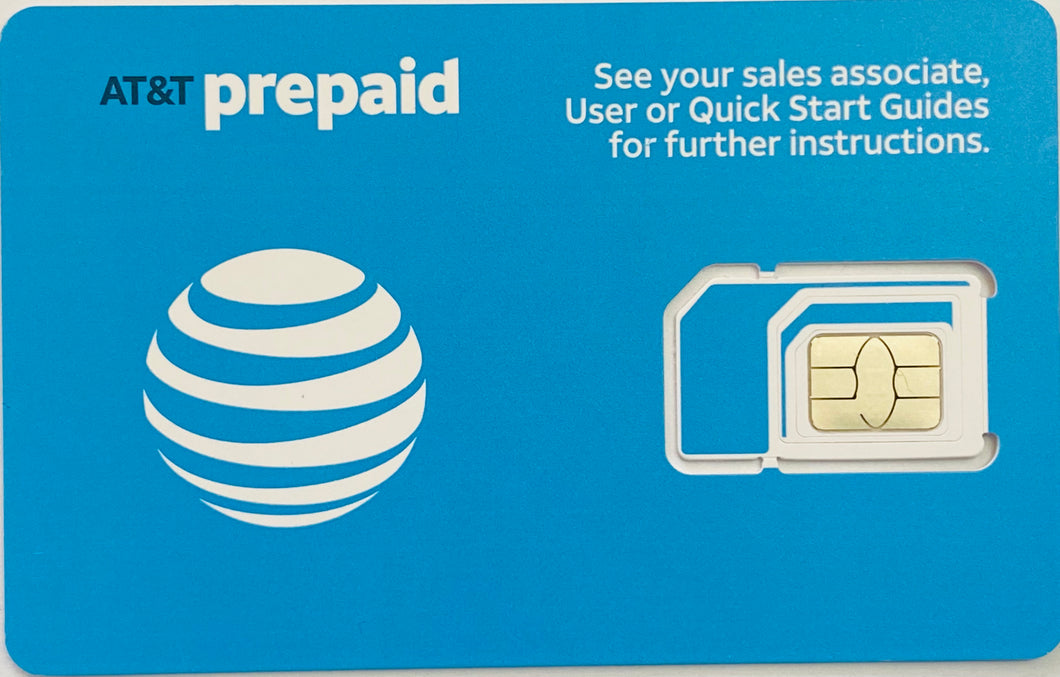 Multi SIM Card for Standard, Micro & Nano devices (Prepaid) Subscribe Plans for AT&T USA Canada Mexico