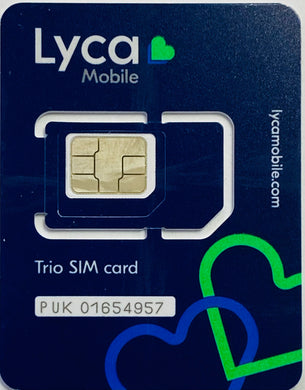 Multi SIM Card for Standard, Micro & Nano devices (Prepaid / Postpaid) Subscribe Plans for Lyca Mobile